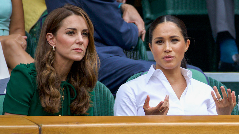 Kate Middleton and Meghan Markle