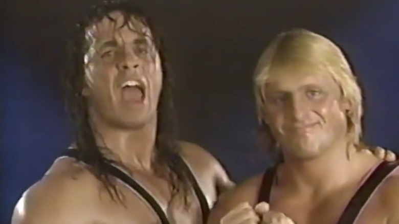 Bret "The Hitman" Hart and Owen Hart talk