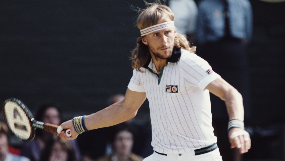 Björn Borg at 1980 Wimbledon Lawn Tennis Championship