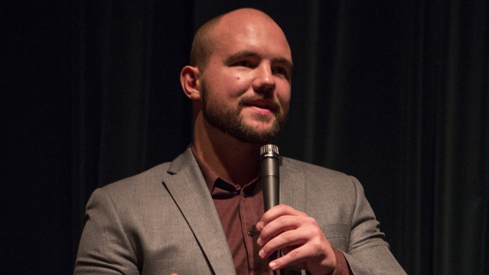 Chris Borland at a 2017 Q&A for Requiem for a Running Back