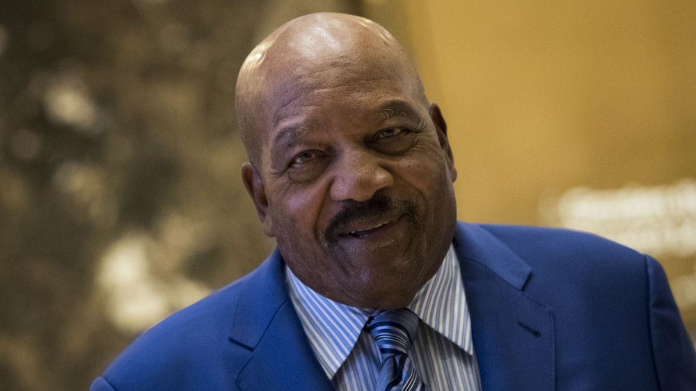 Jim Brown at Trump Tower in 2016