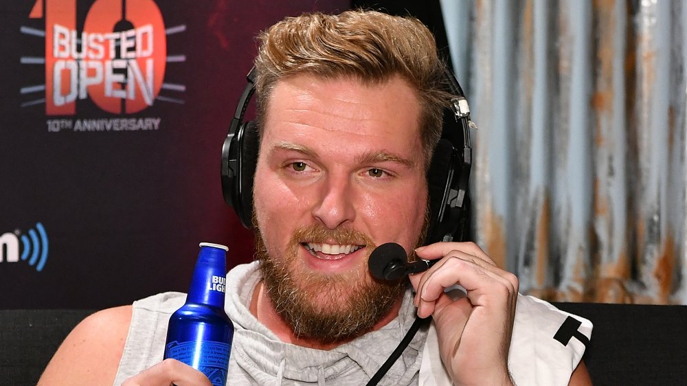 Pat McAfee on SiriusXM's Busted Open in 2019