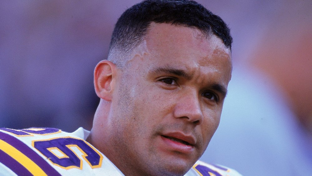 Robert Smith at a 2000 Minnesota Vikings and New England Patriots game