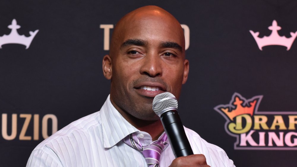 Tiki Barber at DraftKings Kickoff Bash 2018