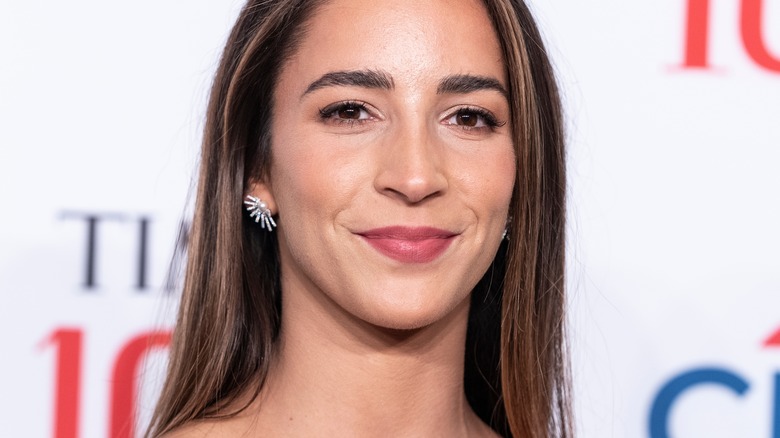 Aly Raisman smiling