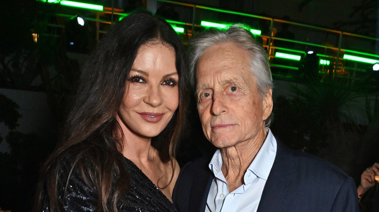 Catherine Zeta-Jones and Michael Douglas