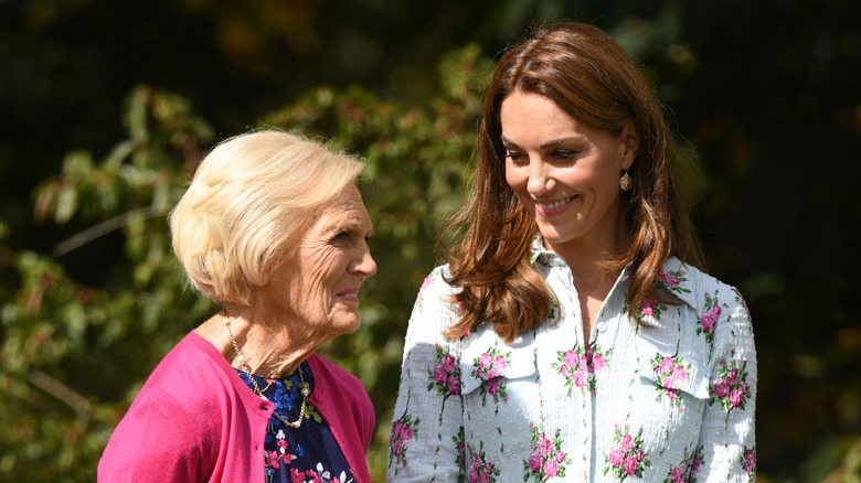 Mary Berry and Kate Middleton