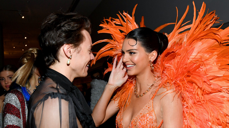 Harry Styles and Kendall Jenner together at the 2019 Met Gala