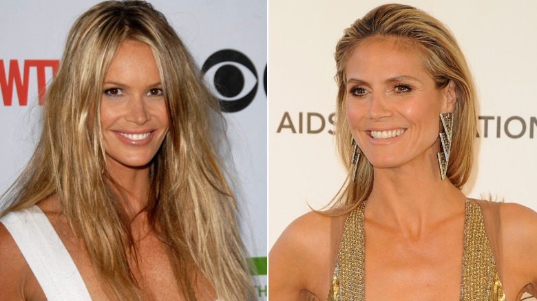 Elle Macpherson and Heidi Klum