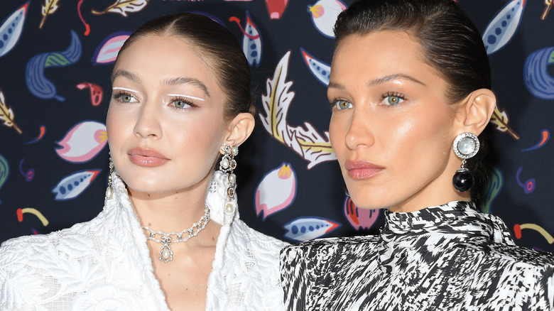 Gigi and Bella Hadid on the red carpet