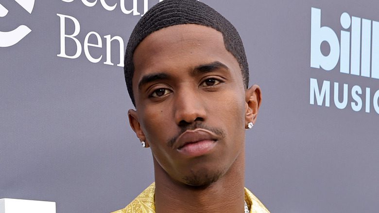 Christian Combs on the red carpet