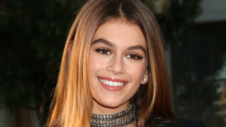 Kaia Gerber on the red carpet