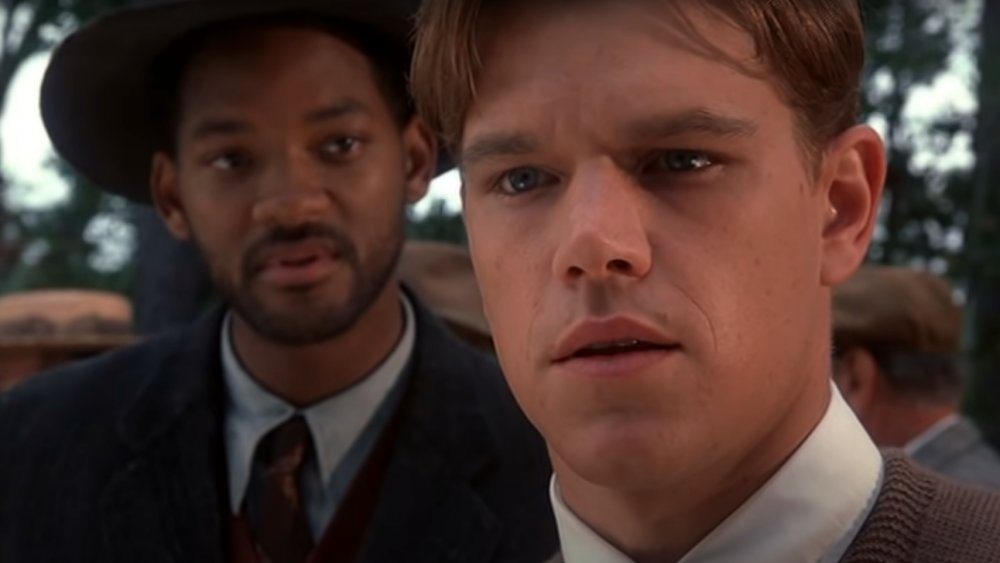 Will Smith and Matt Damon in a scene from Legend of Bagger Vance