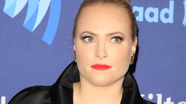 Meghan McCain posing at event