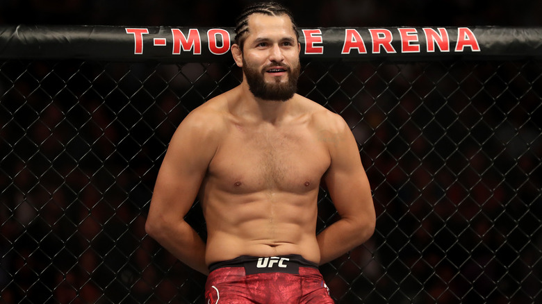 Jorge Masvidal inside the Octagon