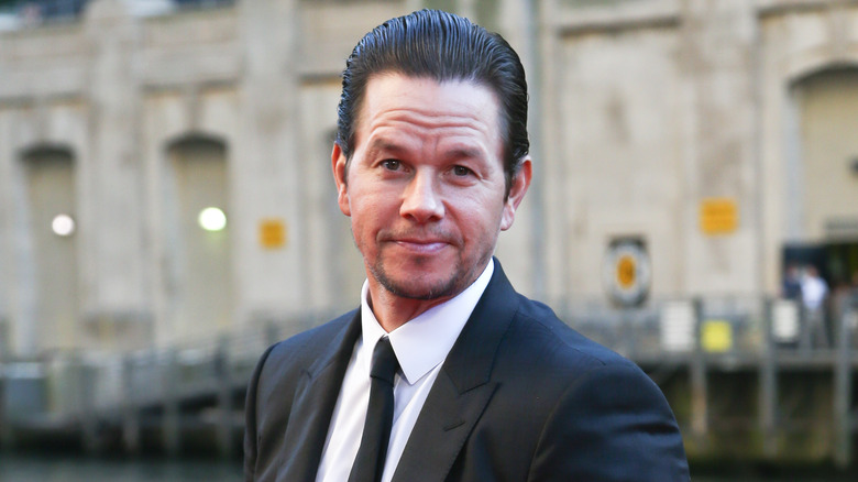 Mark Wahlberg in a business suit