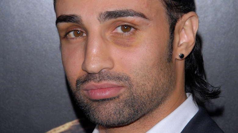 Paulie Malignaggi on a red carpet