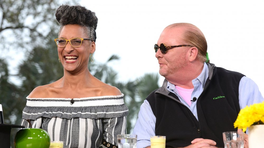 Carla Hall, Mario Batali 