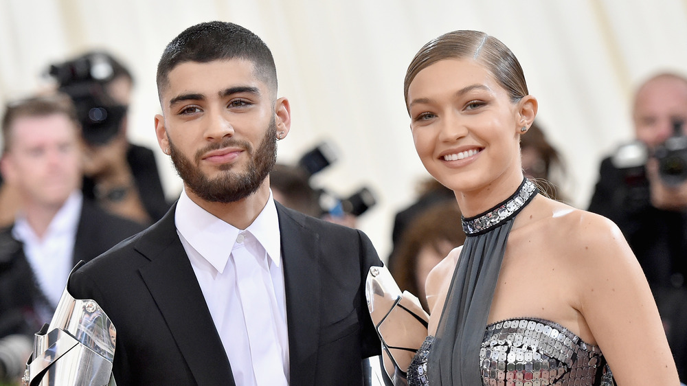 Zayn Malik and Gigi Hadid on the red carpet