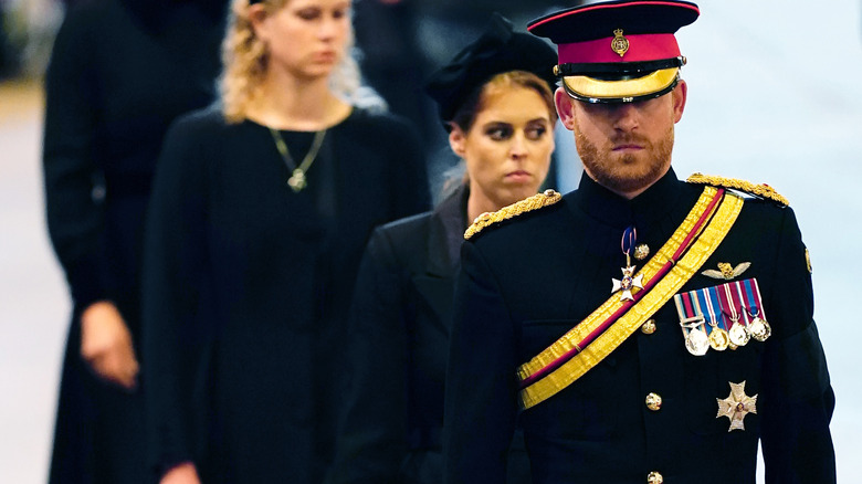 Prince Harry military uniform with medals