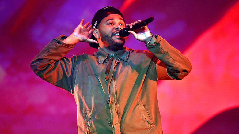 The Weeknd performs at Coachella