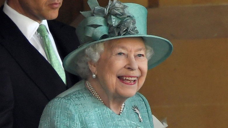 Queen Elizabeth turquoise 