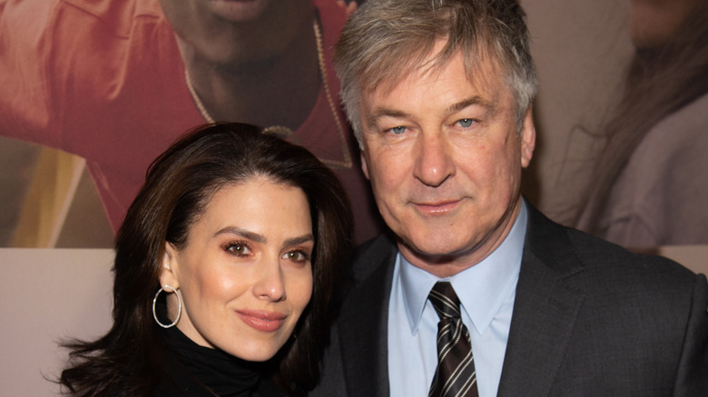 Hilaria and Alec Baldwin posing 