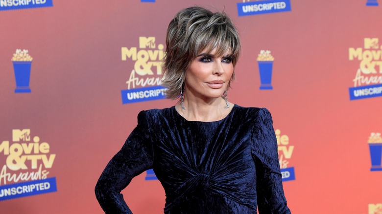 Lisa Rinna poses 