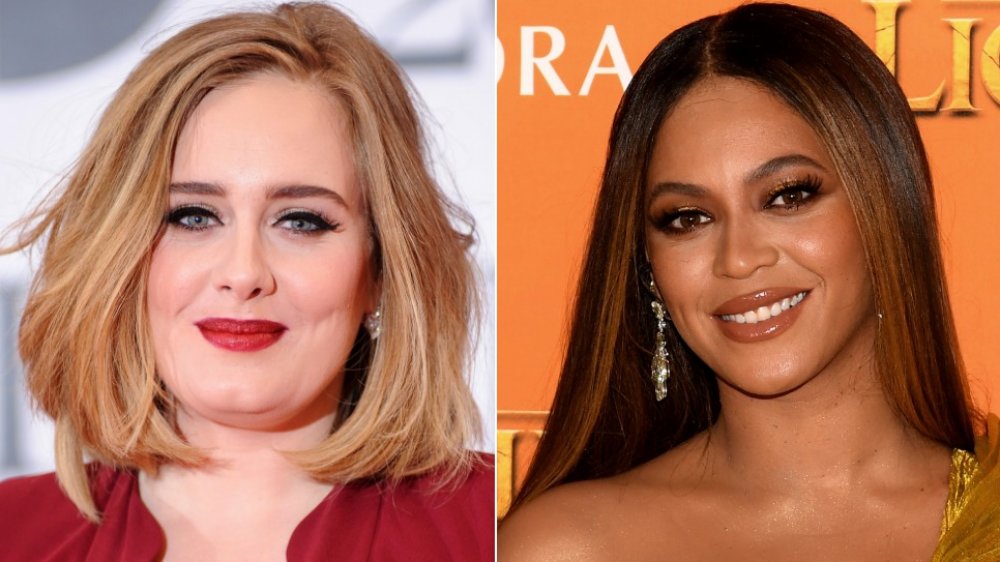 Adele and Beyonce