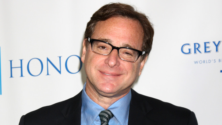 Bob Saget smiling