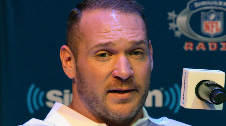 Brian Urlacher looking surprised