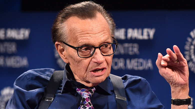 Larry King speaking