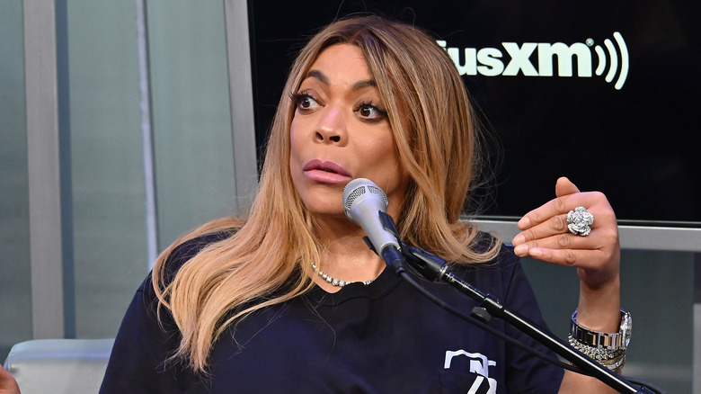 Wendy Williams looking surprised