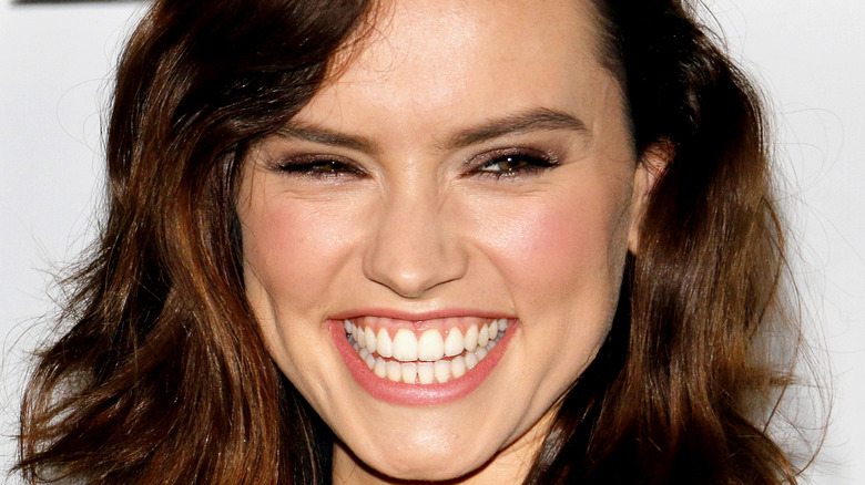 Daisy Ridley smiling