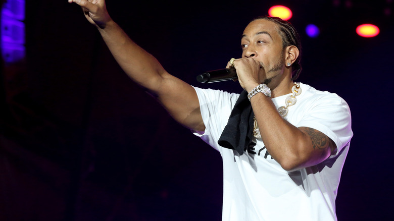 Ludacris performing