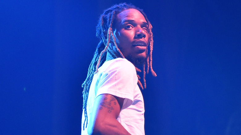 Fetty Wap performing on stage