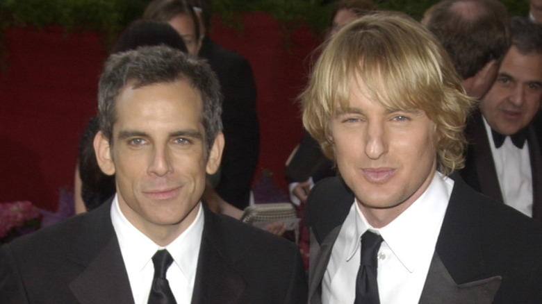 Ben Stiller and Owen Wilson on red carpet