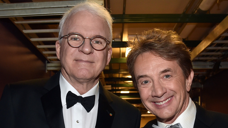 Steve Martin and Martin Short smiling