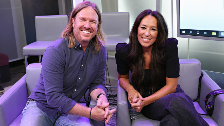 Chip and Joanna Gaines smiling for photo