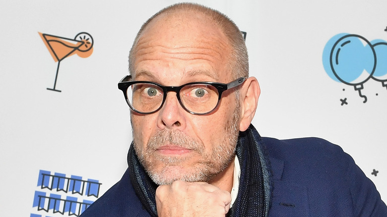 Alton Brown looking surprised