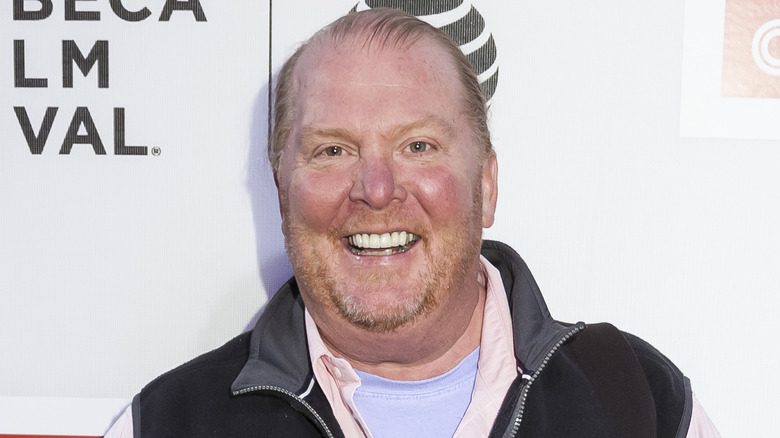 Mario Batali smiling