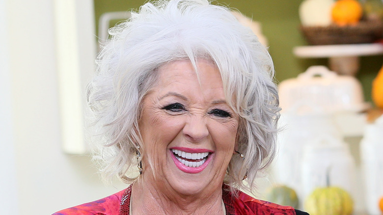 Paula Deen laughing