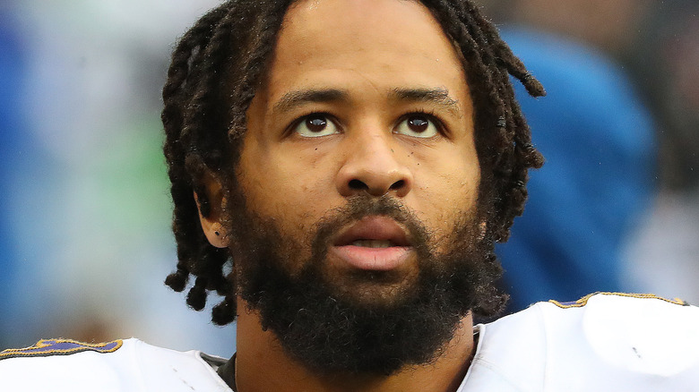 Earl Thomas in a game against the Seattle Seahawks