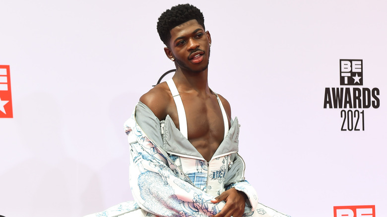 Recording Artist Lil Nas X attends the 2021 BET Awards at the Microsoft Theater