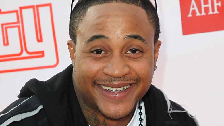 Orlando Brown laughing red carpet