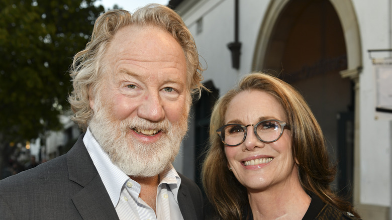 Timothy Busfield and Melissa Gilbert smiling