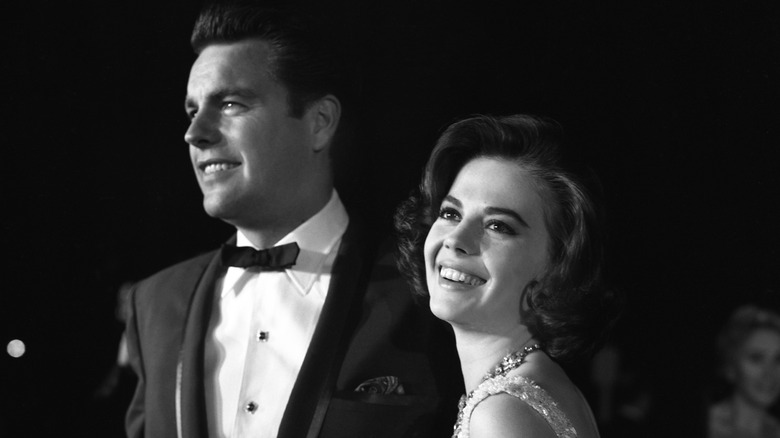 Robert Wagner and Natalie Wood smiling