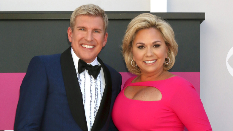 Todd Chrisley, Julie Chrisley at the Academy of Country Music Awards 2017