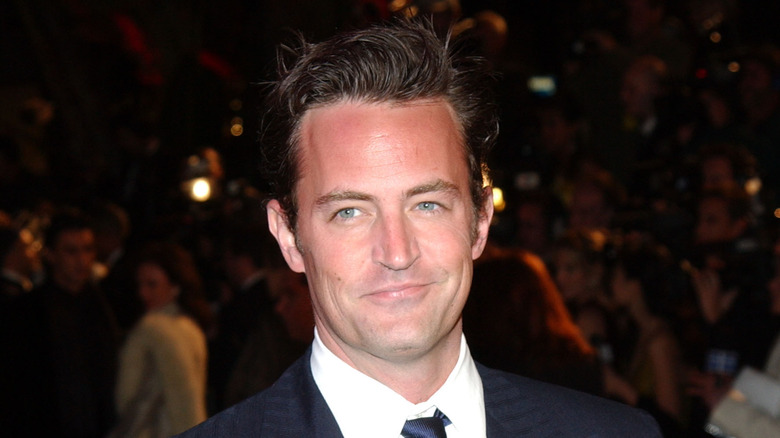 Matthew Perry smiling