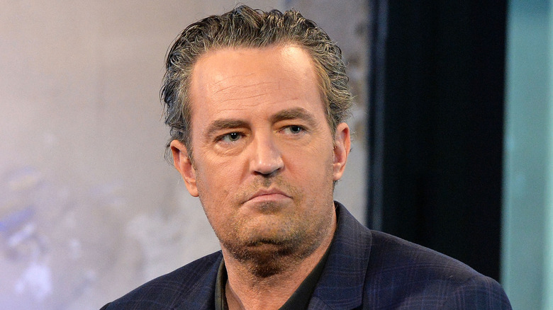 Matthew Perry serious